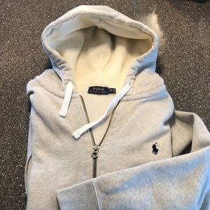 Polo Ralph Lauren XXL Men’s Hooded Grey Sweatshirt